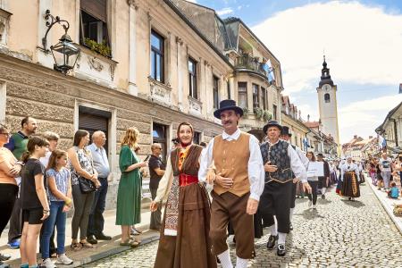 Izjemen obisk zaznamoval 50. Dneve narodnih noš in oblačilne dediščine v Kamniku (Boštjan Tacol)  (17)